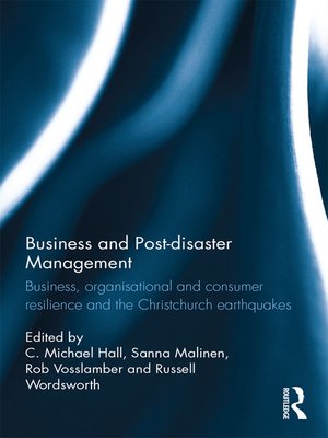 cover image of Business and Post-disaster Management